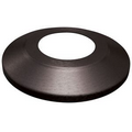 Black Standard Profile Aluminum Flash Collar (2 1/2" Diameter Pole/ 12" Outside Diameter)